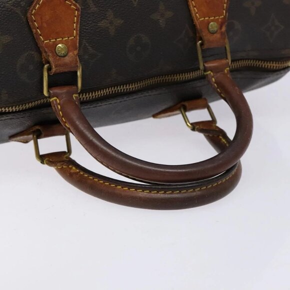 LOUIS VUITTON Monogram Speedy 30 Hand Bag M41526 LV Auth 135166 - Picture 8 of 16